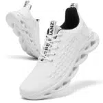 TIANZEBEN Herren Turnschuhe Sportschuhe Fitness Sneaker Atmungsaktiv Leichtgewicht