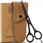 TOLERA Friseurschere - Präzise unisex Haarschneideschere mit Etui