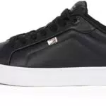 Tommy Hilfiger Damen Court Sneaker Icon Flag aus Leder