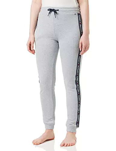 Tommy Hilfiger Damen Jogginghose Sweatpants Lang, Blau
