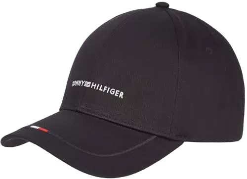 Tommy Hilfiger Herren Cap Foundation 6 Panel mit Logo