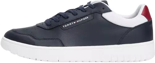 Tommy Hilfiger Court Sneaker Herren Lite Low Top - Sportliche Freizeitschuhe