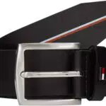 Tommy Hilfiger Herren Gürtel Denton 3,5 cm Ledergürtel aus Leder