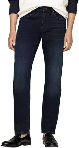 Tommy Hilfiger Herren Jeans Regular Fit Straight Leg