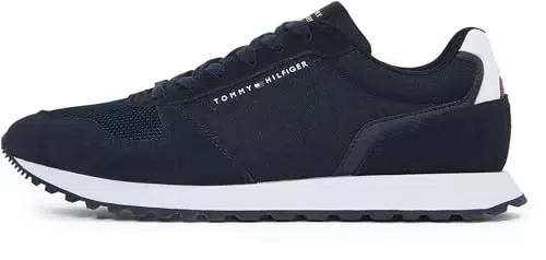 Tommy Hilfiger Herren Runner Sneaker New Eva Mix Flag Schuhe