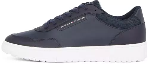Tommy Hilfiger Herren Court Sneaker Elegant für Alltag und Freizeit