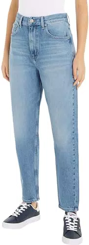 Tommy Jeans Damen Jeans Hose Mom-Fit Ultra High Waist