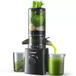 TUUMIIST Entsafter Slow Juicer – Kompakte Saftpresse für hohe Saftausbeute
