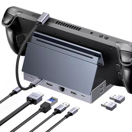 UGREEN Dockingstation 9-in-1 für Steam Deck, ASUS ROG Ally X, MacBook Pro 4K@60Hz