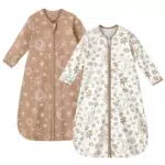 Unnivoll Schlafsack für Babys - 0.5 Tog, 100% Baumwolle, Sommer 0-6 Monate
