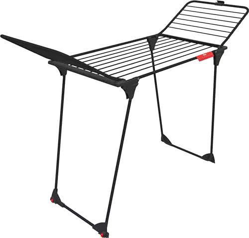 Vileda King Ultimate Wäscheständer | Trockenlänge 20m | Stabil und Transportabel