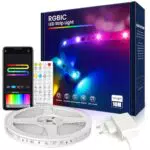VKH LED Strip Bluetooth RGB Selbstklebend mit Fernbedienung und App