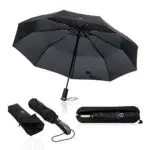 VON HEESEN Sturmfester Regenschirm mit Auf-Zu-Automatik und Teflon-Beschichtung