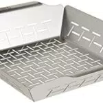 Weber Deluxe Grillkorb - Hitzebeständige Edelstahl BBQ Grillschale für Beilagen
