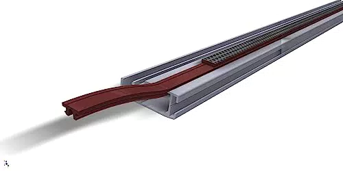 Windhager Magnet-Profil Magnet-Türschliesser für Insektenschutz-Türen