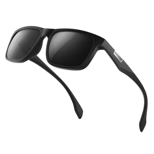 Wrimen Polarisiert Sonnenbrille Unisex UV400 für Sport und Outdoor-Aktivitäten