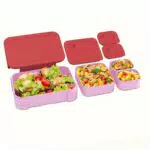 XJIANFU Brotdose für Kinder, Auslaufsichere Bento-Box mit Fächern