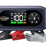 YaberAuto Starthilfe Powerbank mit Kompressor und Multifunktionsleuchte 500 Lumen