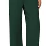 Yommay Damen Hose Business Elegant Leicht Hohe Taille Weites Bein