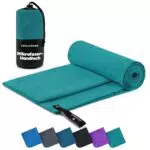 ZENACROSS Mikrofaser Handtuch – Schnelltrocknendes Fitness Handtuch für Sport