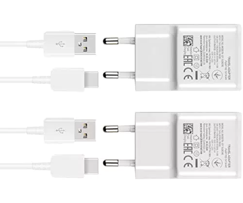 Samsung QC3.0 Schnellladegerät USB-C für Galaxy A54/A53/S22/S23/S21/S20/S10/S9