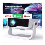 Smart Beamer 2025 - 4K, Android 11, WiFi 6, 25000 Lumen, Heimkino für PS5