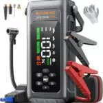 Starthilfe Powerbank 5000A mit Kompressor und Taschenlampe für Autos