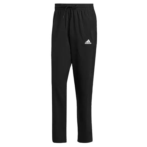 adidas Herren Aeroready Essentials Stanford Open Hem Embroidered Small Logo Pants