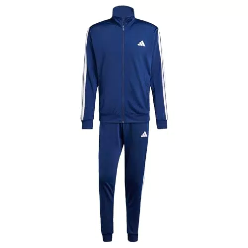 adidas Herren Sportswear Basic 3 Stripes Trainingsanzug