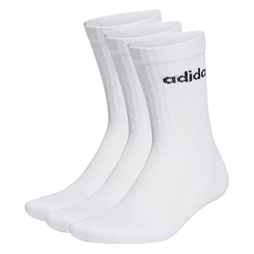 Adidas Unisex Crew Socken mit Polsterung - Größe 46-48