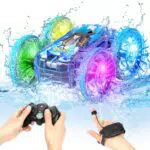 AmazeFun Amphibienfahrzeug RC Auto mit Gestensensor für Kinder ab 4 Jahren