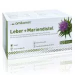 Amitamin Leber-Mariendistel Komplex Kapseln für den Stoffwechsel vegan