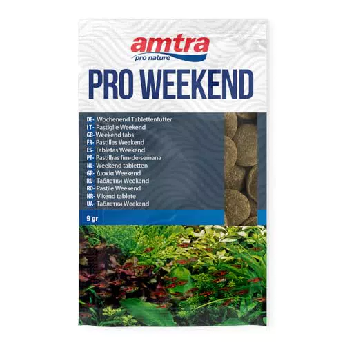 Amtra PRO Weekends - Hochwertiges Futter für Aquarienfische