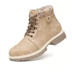 ANJOUFEMME Damen Wanderschuhe wasserdicht für Winter und Outdoor-Aktivitäten