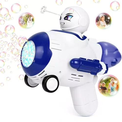 Apritsche Seifenblasenmaschine für Kinder – Automatische Blasenmacher für Outdoor-Spielzeug