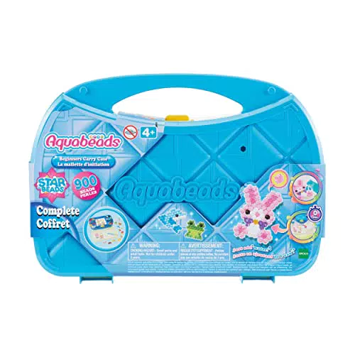 Aquabeads Starter Set im Koffer - Kreatives Bastelset für Kinder