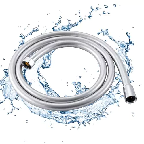Auralum Duschschlauch, flexibler PVC Brauseschlauch mit Messinganschlüssen