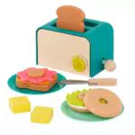 B. toys Frühstücks-Toaster Spielset – Interaktives Spielzeug für Mini-Köche