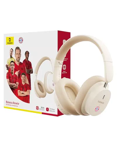 Baseus D05 Bluetooth Kopfhörer Over Ear mit starkem Bass und Geräuschisolierung