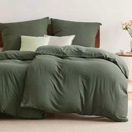BEDSURE Bettwäsche 135x200 4teilig Anthrazit - Weiche Baumwollähnlich ÖKO-TEX Polyester Mikrofaser Bettwäsche-Set Grau