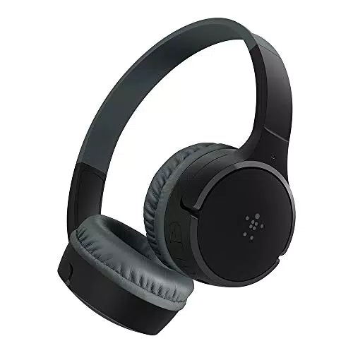 Belkin SoundForm Mini drahtloser Kinder-On-Ear-Kopfhörer mit Mikrofon für Schule und Reisen