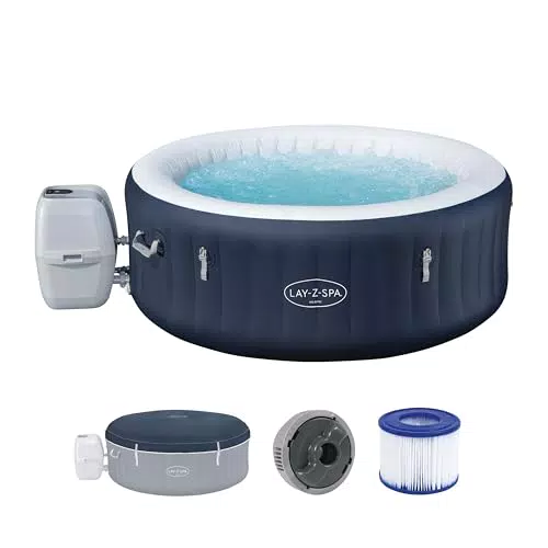 Bestway Lay-Z-SPA Miami AirJet Whirlpool mit Heizung und Frostwächter