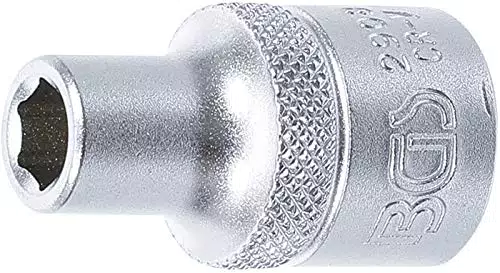 BGS 9845, Steckschlüssel-Einsatz Sechskant, 12, 5 mm