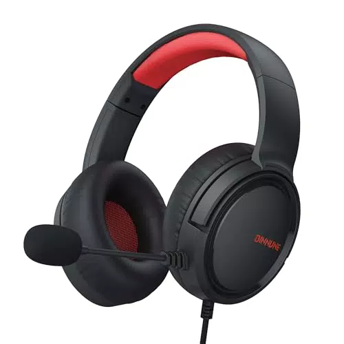 BINNUNE BG02 Gaming Headset mit Mikrofon für PS4, PS5, PC, Nintendo Switch, Xbox