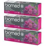 BIOMED Sensitive Zahnpasta – Stärkt Zahnschmelz, reduziert Empfindlichkeit, ohne Fluorid