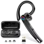 Bluetooth Headset V5.4 mit CVC 8.0, Dual Mic und USB-Ladebox für Business