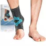 bonmedico Sprunggelenkbandage – Rutschfeste Fußgelenkstütze für Damen und Herren