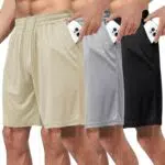 Boojo Sporthosen für Herren – Schnell trocknende Shorts für Fitness und Training