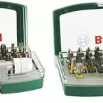 Bosch Schrauberbit-Set mit PH-, PZ-, Hex-, T-, TH- und S-Bits für Bohrschrauber