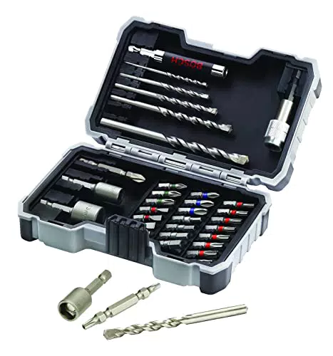 Bosch CYL-3 Beton Bohrer und Bit Set – Extra Hart für Bohrschrauber und Schraubendreher